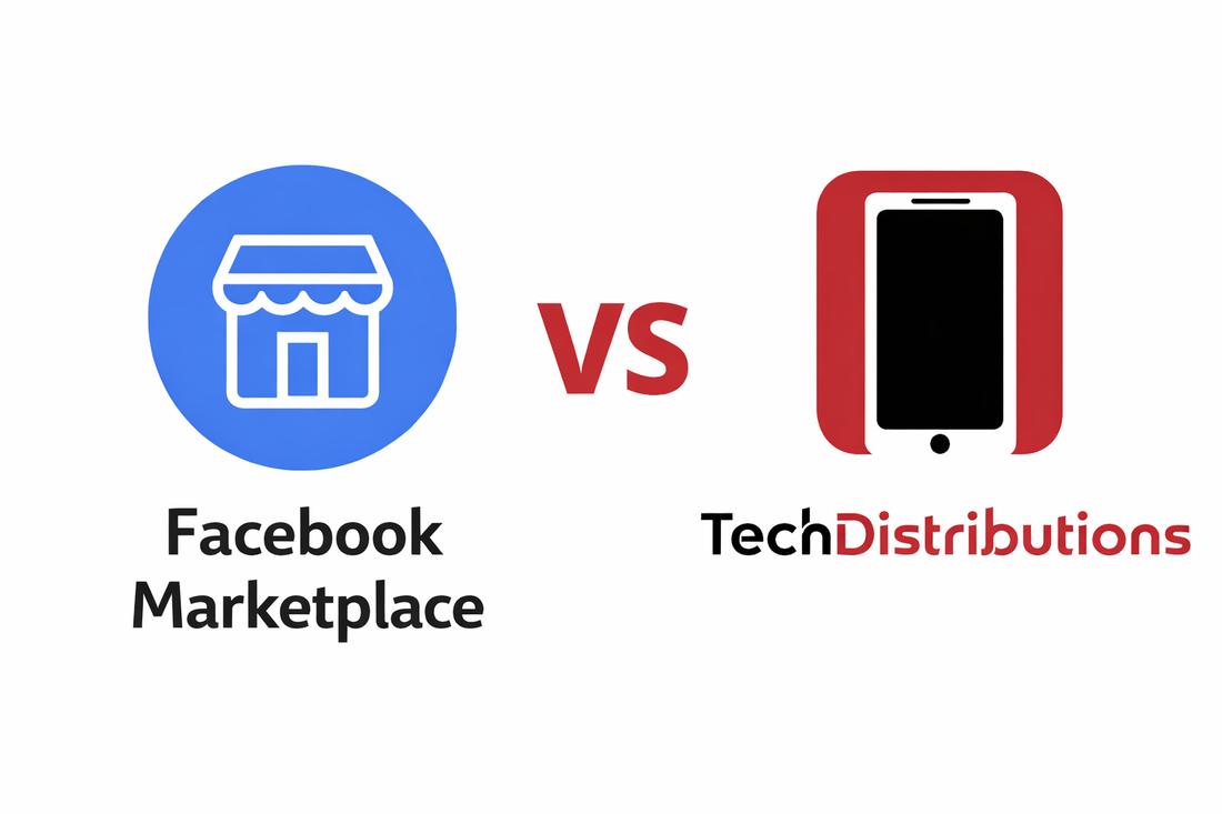 Pourquoi acheter chez TechDistributions plutôt que sur des plateformes publiques comme Facebook Marketplace?